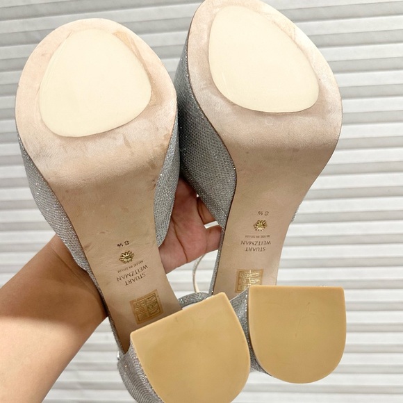 🌹STUART WEITZMAN 🌹 Skyhigh 145 Platform Sandal Size: 8.5 - Picture 12 of 12
